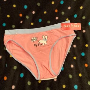 Set of 2 ladies high cut underwear size 7.  Hip hop bunny & bad kitty designs